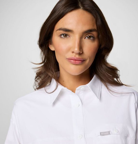 Women Columbia Boundless Trek™ II Shirts White | US-IUXEGC-412