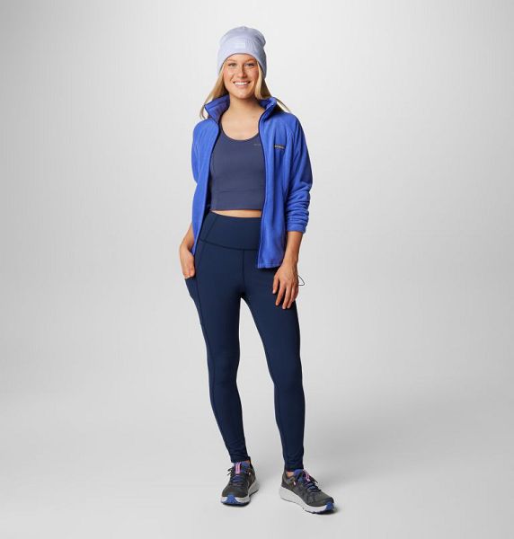 Women Columbia Boundless Trek™ Leggings Navy | US-LZBIRG-432