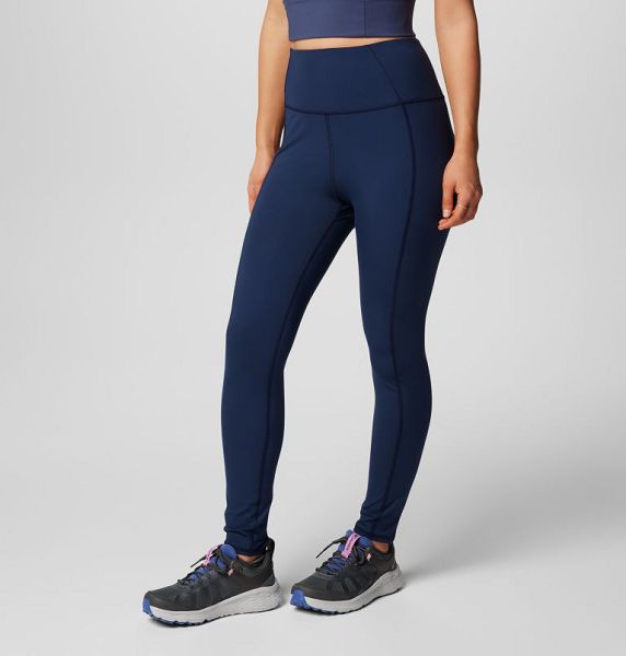 Women Columbia Boundless Trek™ Leggings Navy | US-LZBIRG-432