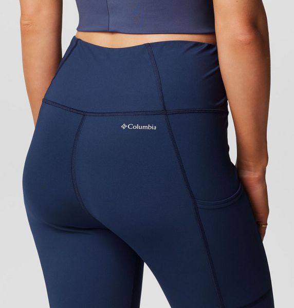 Women Columbia Boundless Trek™ Leggings Navy | US-LZBIRG-432