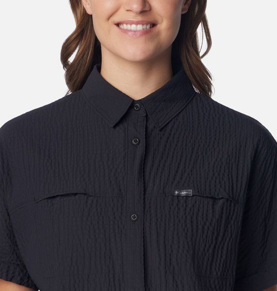 Women Columbia Boundless Trek™ Sleeve Shirts Black | US-WVJDLI-304