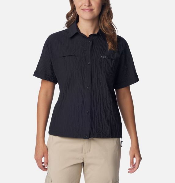 Women Columbia Boundless Trek™ Sleeve Shirts Black | US-WVJDLI-304