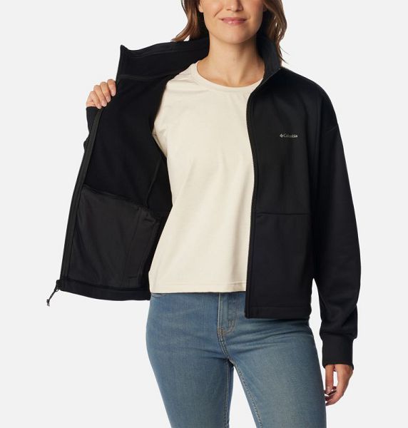 Women Columbia Boundless Trek™ Technical Fleece Jackets Black | US-ASULZD-079