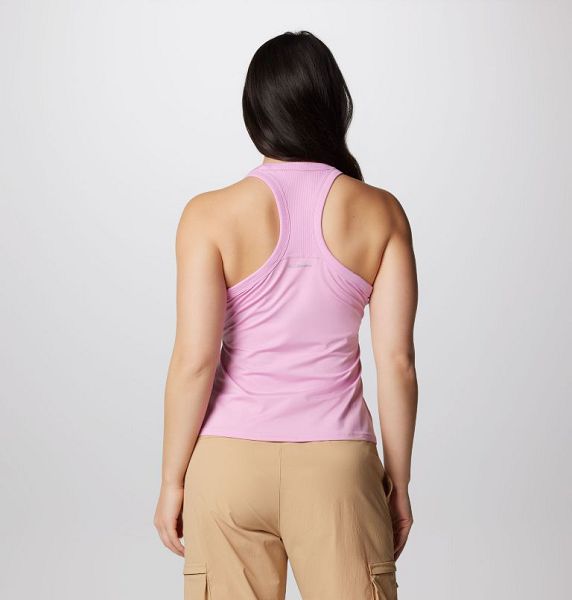 Women Columbia Boundless Trek™ Technical Support Tank Top Pink | US-KLSOWQ-932