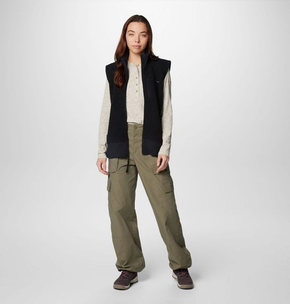 Women Columbia Brea Falls™ Cotton Ripstop Cargo Pants Grey / Green | US-OVFAPG-754