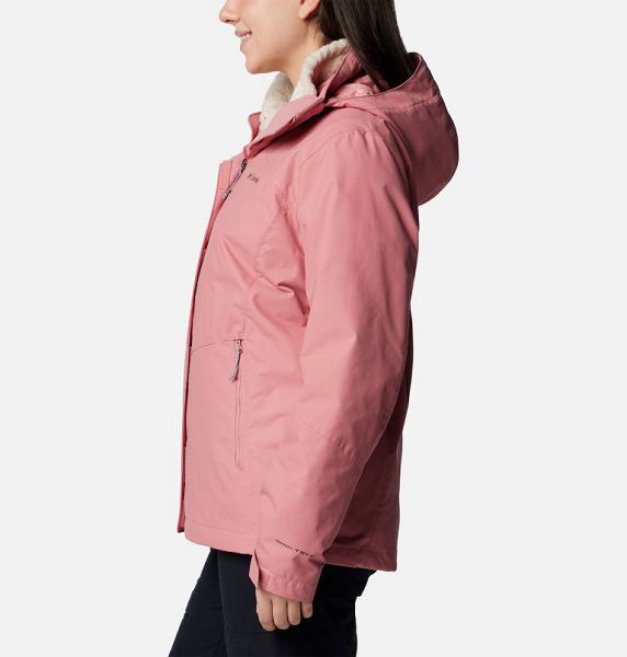 Women Columbia Bugaboo™ III Waterproof 3 In 1 Jackets Pink | US-IFPOAS-506