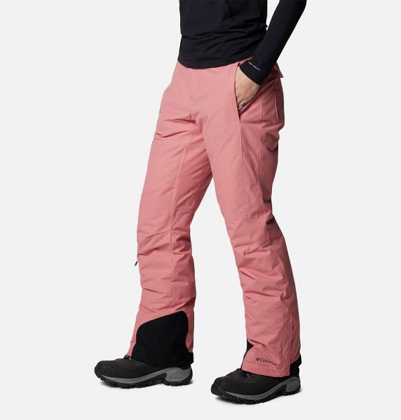 Women Columbia Bugaboo™ II Omni-Heat™ Waterproof Ski Pants Pink | US-ZMVHYI-823