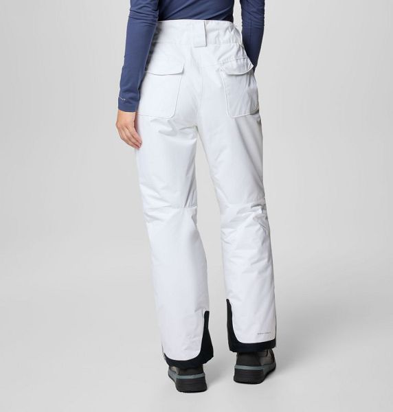 Women Columbia Bugaboo™ II Omni-Heat™ Waterproof Ski Pants White | US-RLSNWF-956