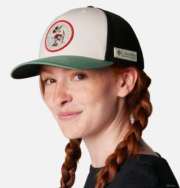 Women Columbia CSC x Mickey Mouse Ball Caps Light Brown / Green | US-JRCLWK-709