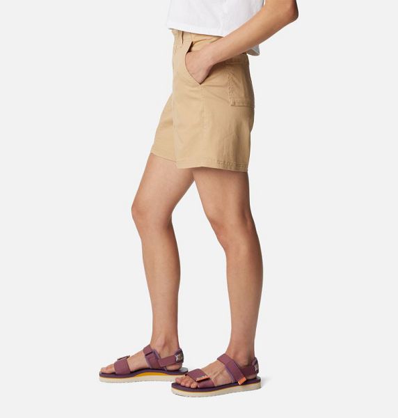 Women Columbia Calico Basin™ Shorts Khaki | US-IFYNKS-075