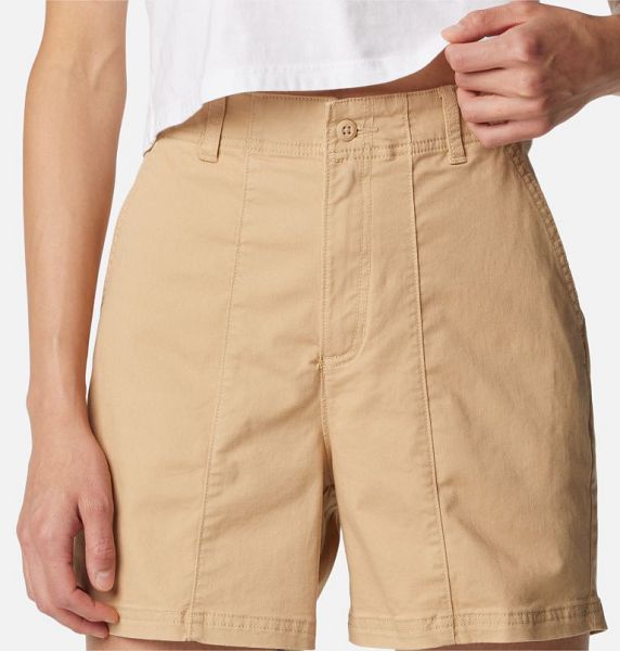 Women Columbia Calico Basin™ Shorts Khaki | US-IFYNKS-075