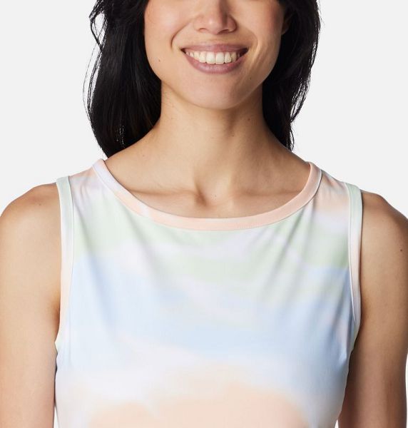 Women Columbia Chill River™ Printed Dress White | US-MDRUGZ-851