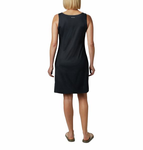 Women Columbia Chill River™ Printed Dress Black | US-IAGZUN-163