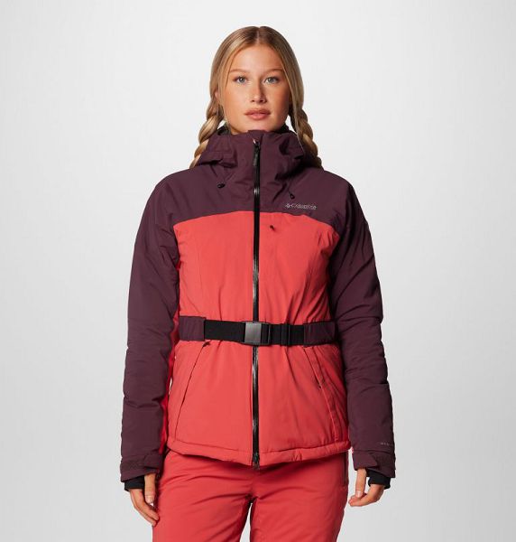 Women Columbia Cirque Bowl™ Insulated Waterproof Ski Jackets Burgundy / Red | US-EITYFG-796