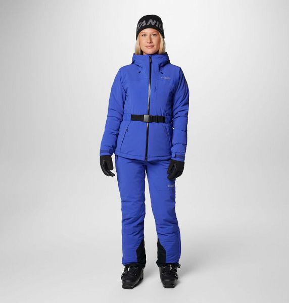 Women Columbia Cirque Bowl™ Waterproof Ski Pants Blue | US-JHXAFQ-613