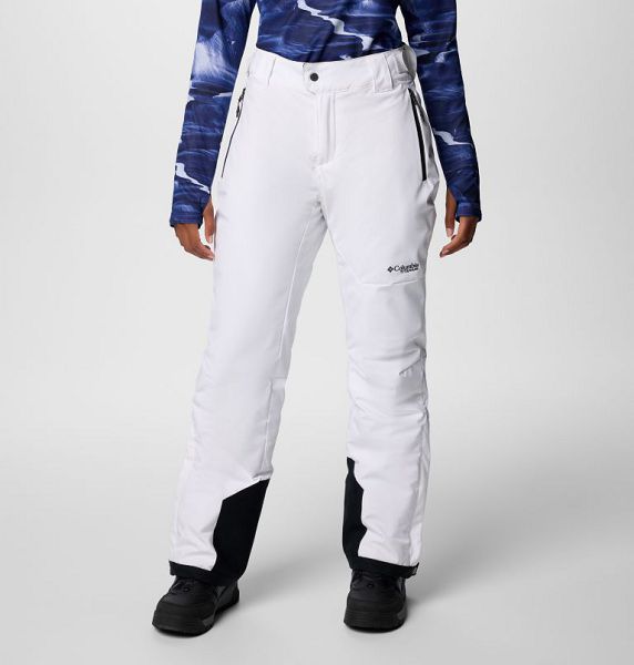 Women Columbia Cirque Bowl™ Waterproof Ski Pants White | US-BNUAFQ-953