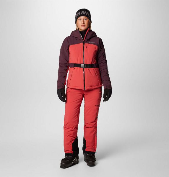 Women Columbia Cirque Bowl™ Waterproof Ski Pants Orange | US-PNUJAS-037