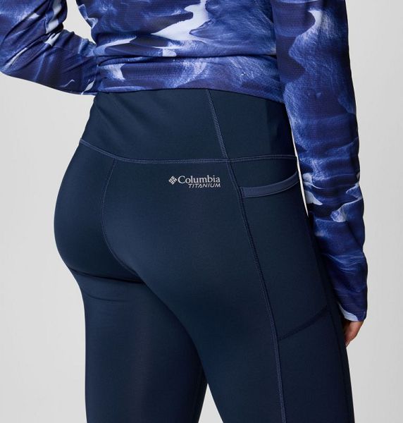 Women Columbia Cirque River™ II Hiking Leggings Navy | US-NIPCXM-421