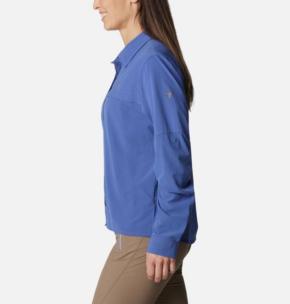 Women Columbia Cirque River™ Technical Shirts Blue | US-XAEJWT-804