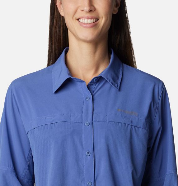 Women Columbia Cirque River™ Technical Shirts Blue | US-XAEJWT-804