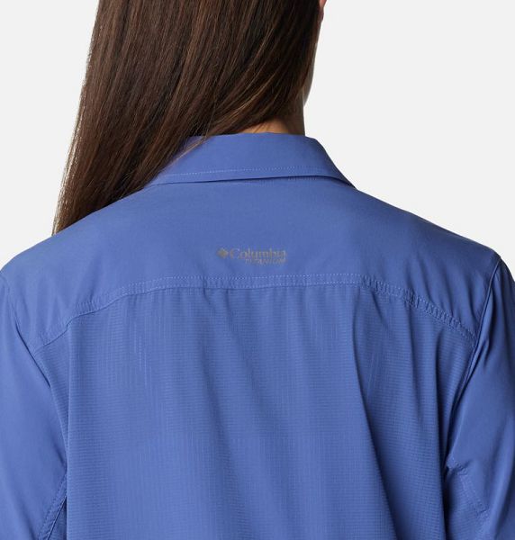 Women Columbia Cirque River™ Technical Shirts Blue | US-XAEJWT-804