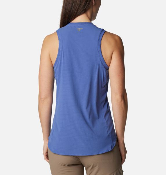 Women Columbia Cirque River™ Technical Support Tank Top Blue | US-QMLRJT-051