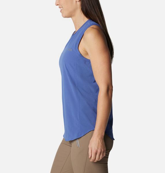 Women Columbia Cirque River™ Technical Support Tank Top Blue | US-QMLRJT-051