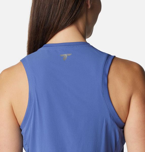 Women Columbia Cirque River™ Technical Support Tank Top Blue | US-QMLRJT-051