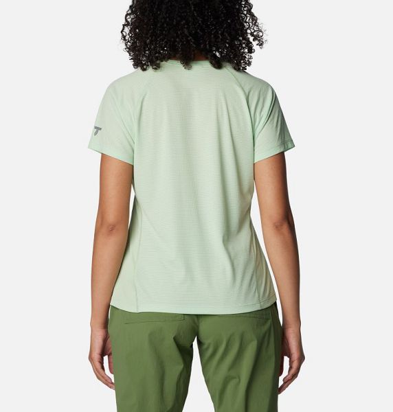 Women Columbia Cirque River™ Technical T-Shirt Olive | US-AZMWXJ-603