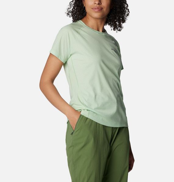 Women Columbia Cirque River™ Technical T-Shirt Olive | US-AZMWXJ-603