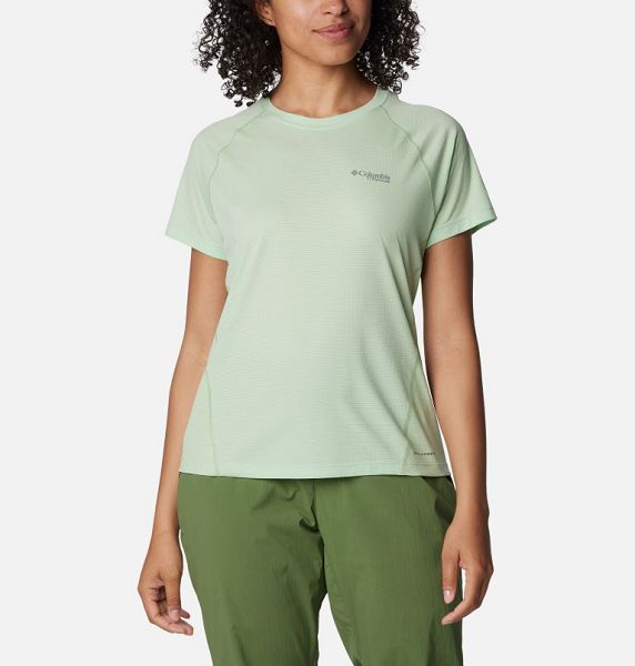 Women Columbia Cirque River™ Technical T-Shirt Olive | US-AZMWXJ-603