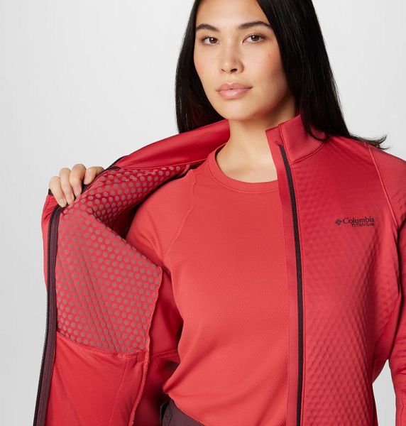 Women Columbia Crystal Leaf™ Omni-Heat™ Helix Technical Insulated Jackets Orange | US-BWRTKQ-674