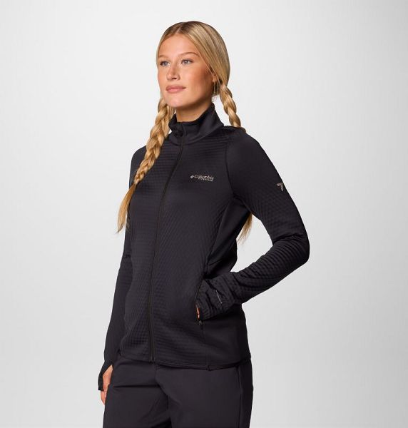 Women Columbia Crystal Leaf™ Omni-Heat™ Helix Technical Insulated Jackets Black | US-THDACO-524