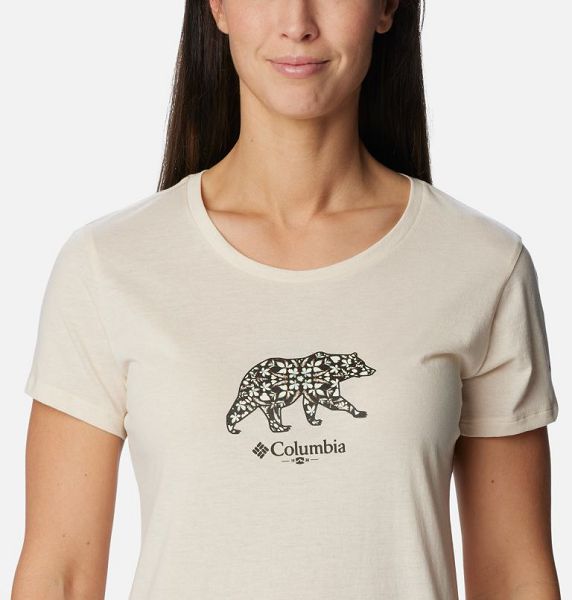 Women Columbia Daisy Days™ Graphic T-Shirt White | US-ZGEVHQ-438