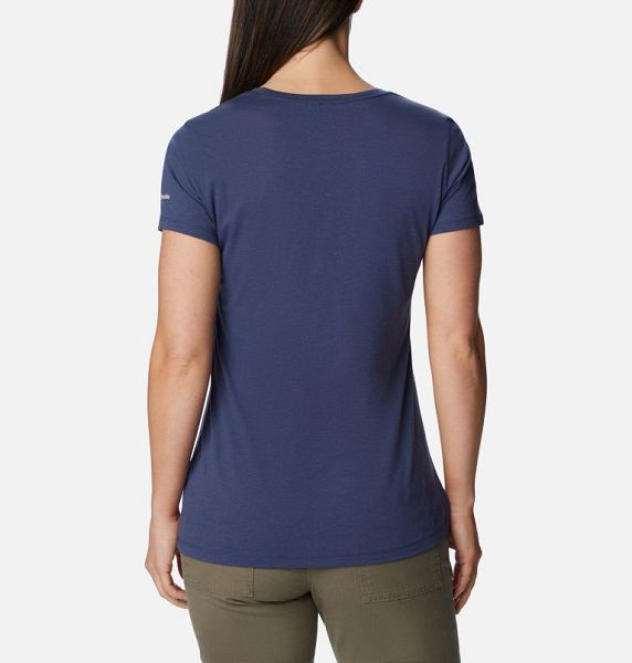 Women Columbia Daisy Days™ Graphic T-Shirt Navy | US-SMCGZB-839