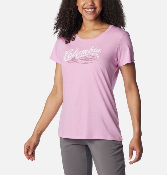 Women Columbia Daisy Days™ Graphic T-Shirt Pink | US-ZDQCRS-208