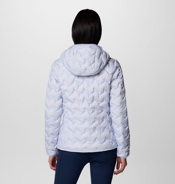 Women Columbia Delta Ridge™ II Hooded Down Jackets Blue | US-XHTWKU-420