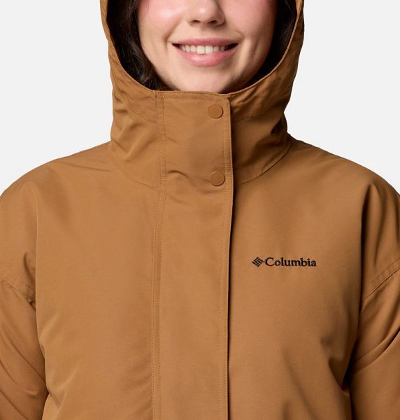 Women Columbia Drop Ridge™ II Waterproof 3 In 1 Jackets Brown | US-JYPBKU-279