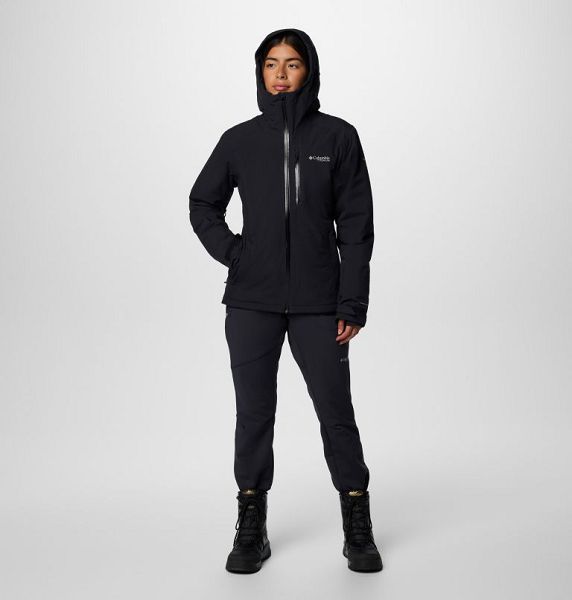 Women Columbia Explorer's Edge™ II Waterproof Insulated Jackets Black | US-XYATEI-851