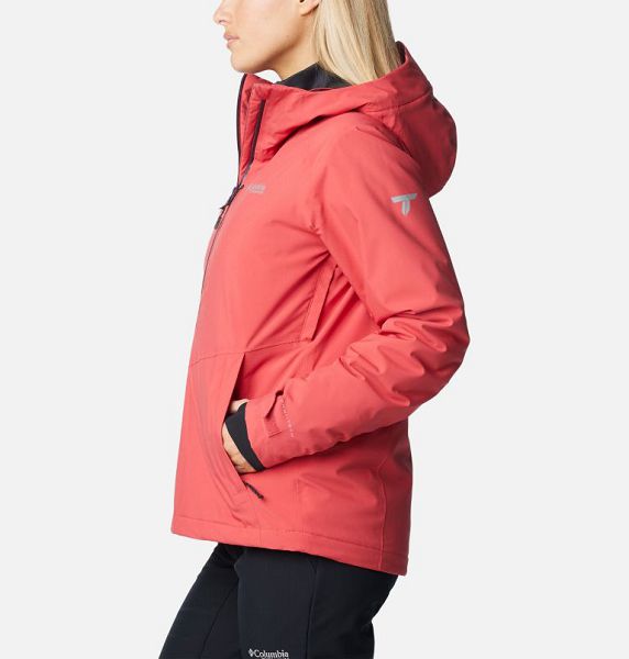 Women Columbia Explorer's Edge™ II Waterproof Insulated Jackets Orange | US-JTVZWK-254