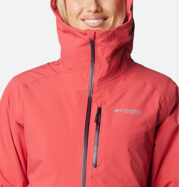 Women Columbia Explorer's Edge™ II Waterproof Insulated Jackets Orange | US-JTVZWK-254