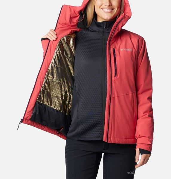 Women Columbia Explorer's Edge™ II Waterproof Insulated Jackets Orange | US-JTVZWK-254