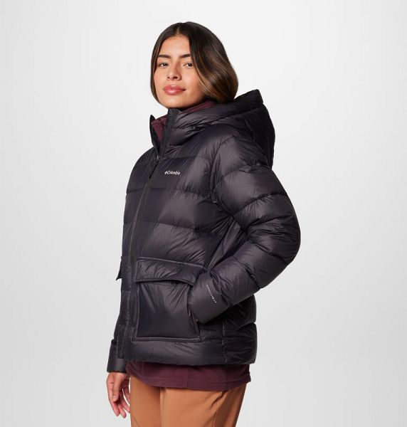 Women Columbia Harmony Falls™ Hooded Down Jackets Black | US-APHGUM-801