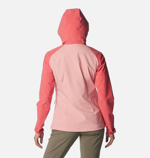 Women Columbia Heather Canyon™ Softshell Jackets Rose | US-WPBJYR-748