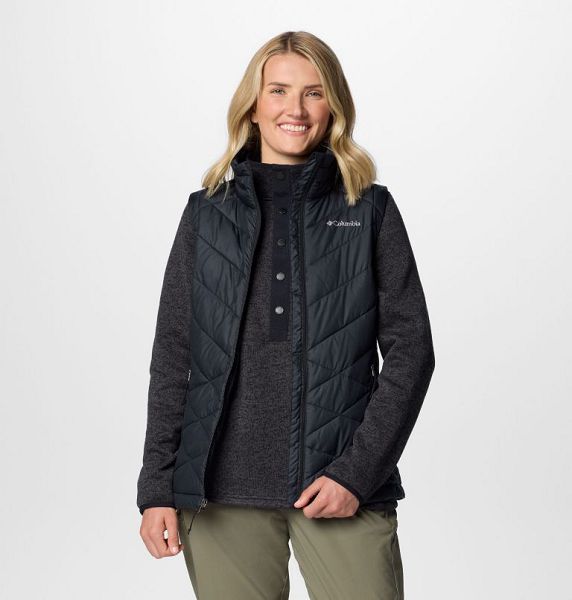 Women Columbia Heavenly™ II Insulated Gilet Black | US-XILKVA-753