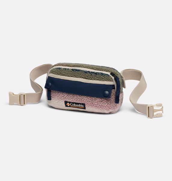 Women Columbia Helvetia™ II Sherpa Printed Hip Pack Belt Bags Navy | US-PBLNZU-162