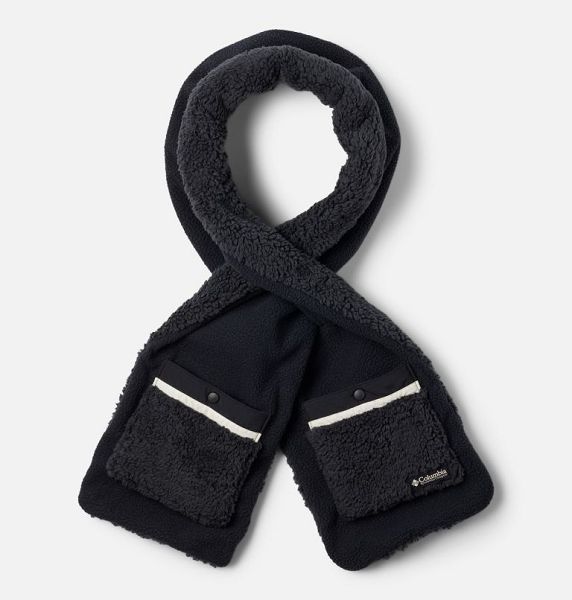 Women Columbia Helvetia™ Sherpa Scarf Black | US-KIPSWL-294