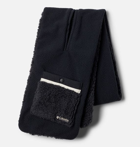 Women Columbia Helvetia™ Sherpa Scarf Black | US-KIPSWL-294