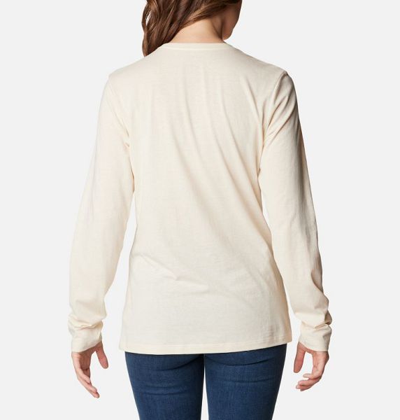 Women Columbia Hidden Haven™ LS T-Shirt Yellow | US-TRXINE-761