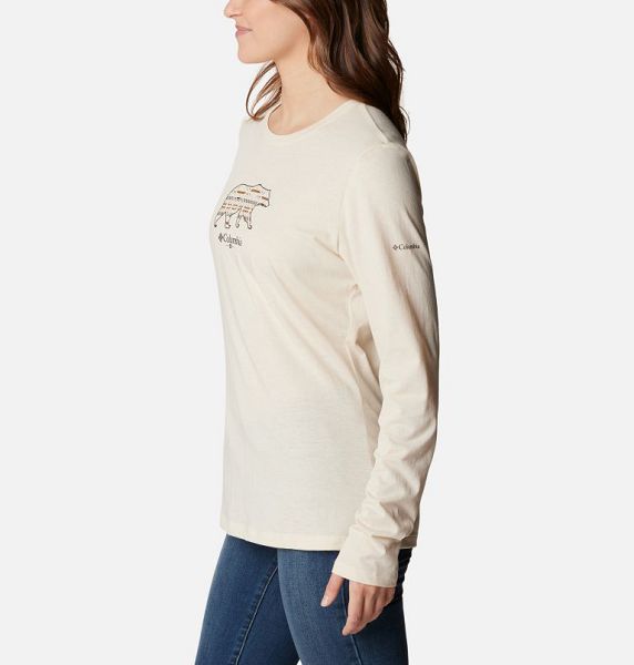 Women Columbia Hidden Haven™ LS T-Shirt Yellow | US-TRXINE-761